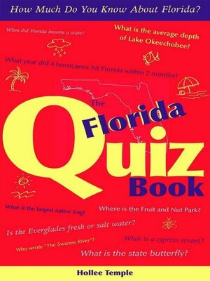 cover image of The Florida Quiz Book